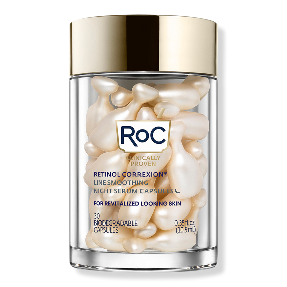 Roc Retinol Correxion Line Smoothing Night Capsules - 30 Ct