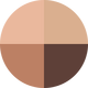 Cream & Sugar Bite Size Eyeshadow Palette