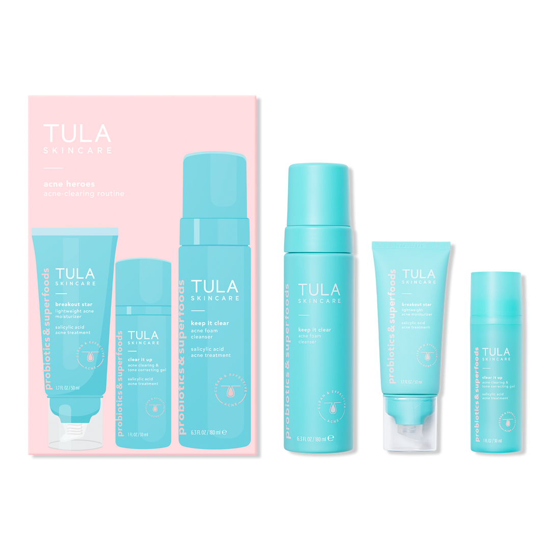 TULA Acne Heroes Acne Clearing Routine #1