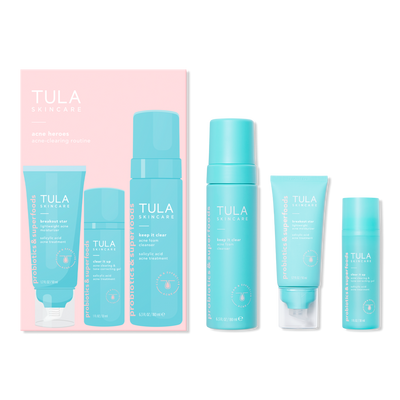 TULA Acne Heroes Acne Clearing Routine