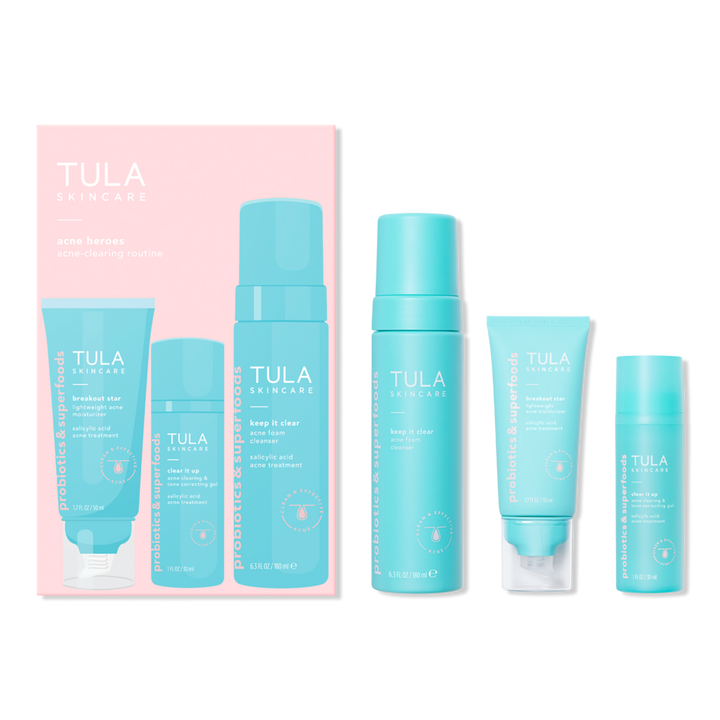 TULA Acne Heroes Acne Clearing Routine #1