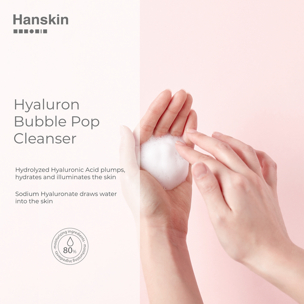 AMPLE: N Hyalruon Shot Bubble Cleanser 450ml