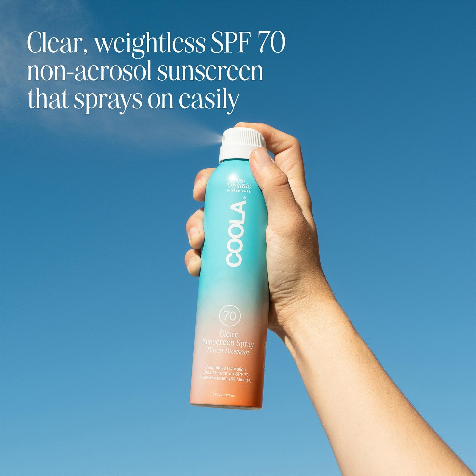 Peach Blossom Classic Body Organic Sunscreen Spray SPF 70