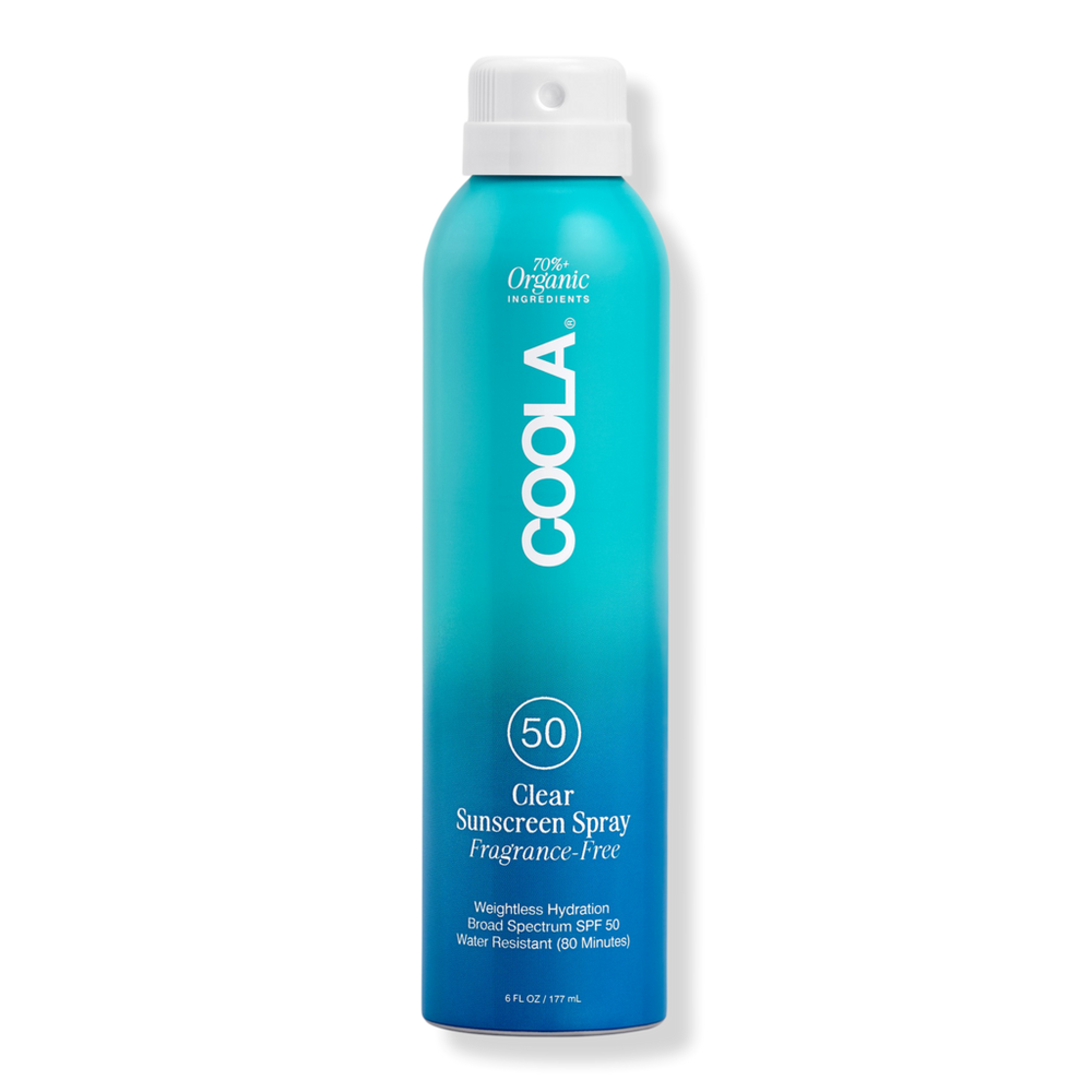 Coola Classic Body Organic Sunscreen Spray Spf 50 - Fragrance-free