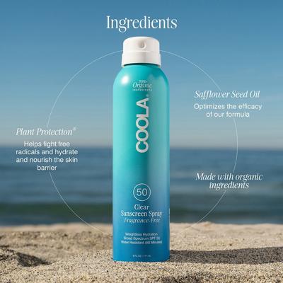 Classic Body Organic Sunscreen Spray SPF 50