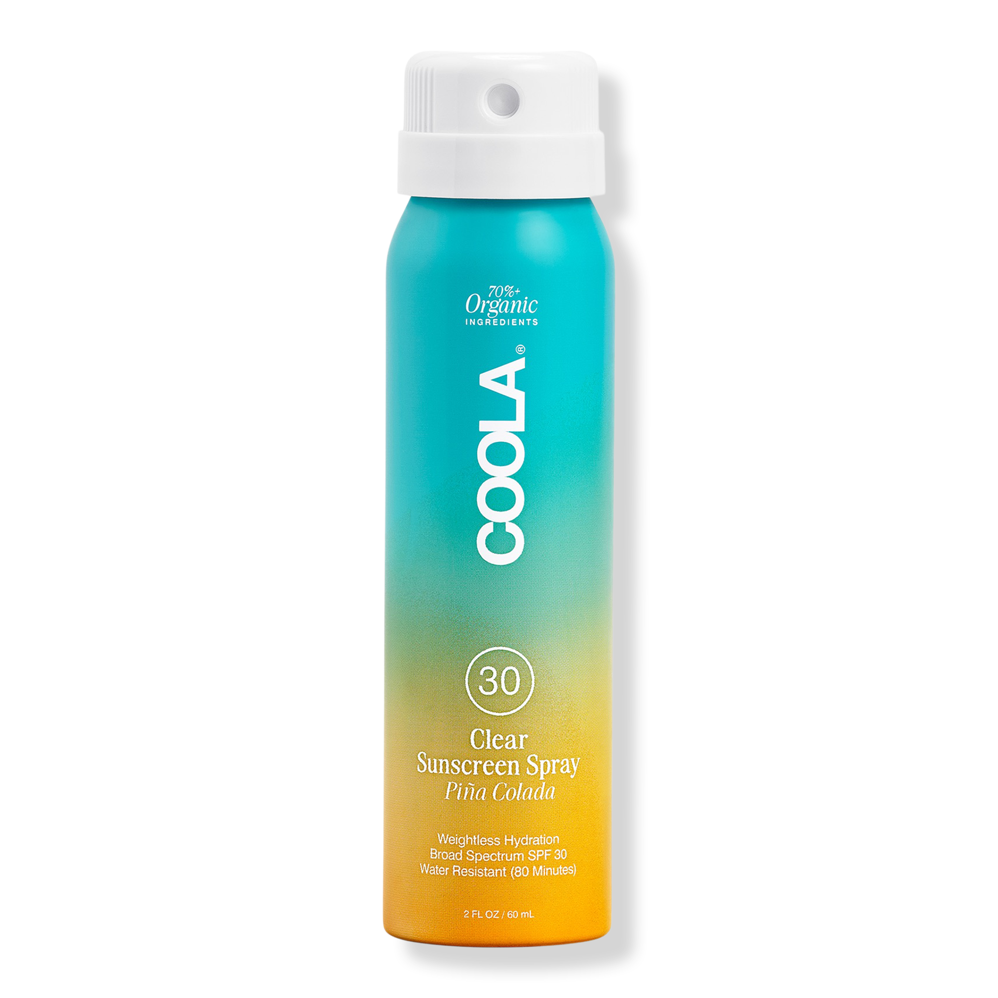 COOLA Travel Size Piña Colada Classic Body Organic Sunscreen Spray SPF 30 #1