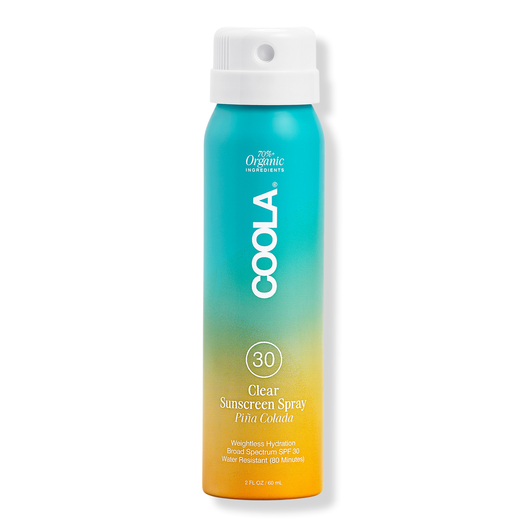 COOLA Travel Size Piña Colada Classic Body Organic Sunscreen Spray SPF 30 #1