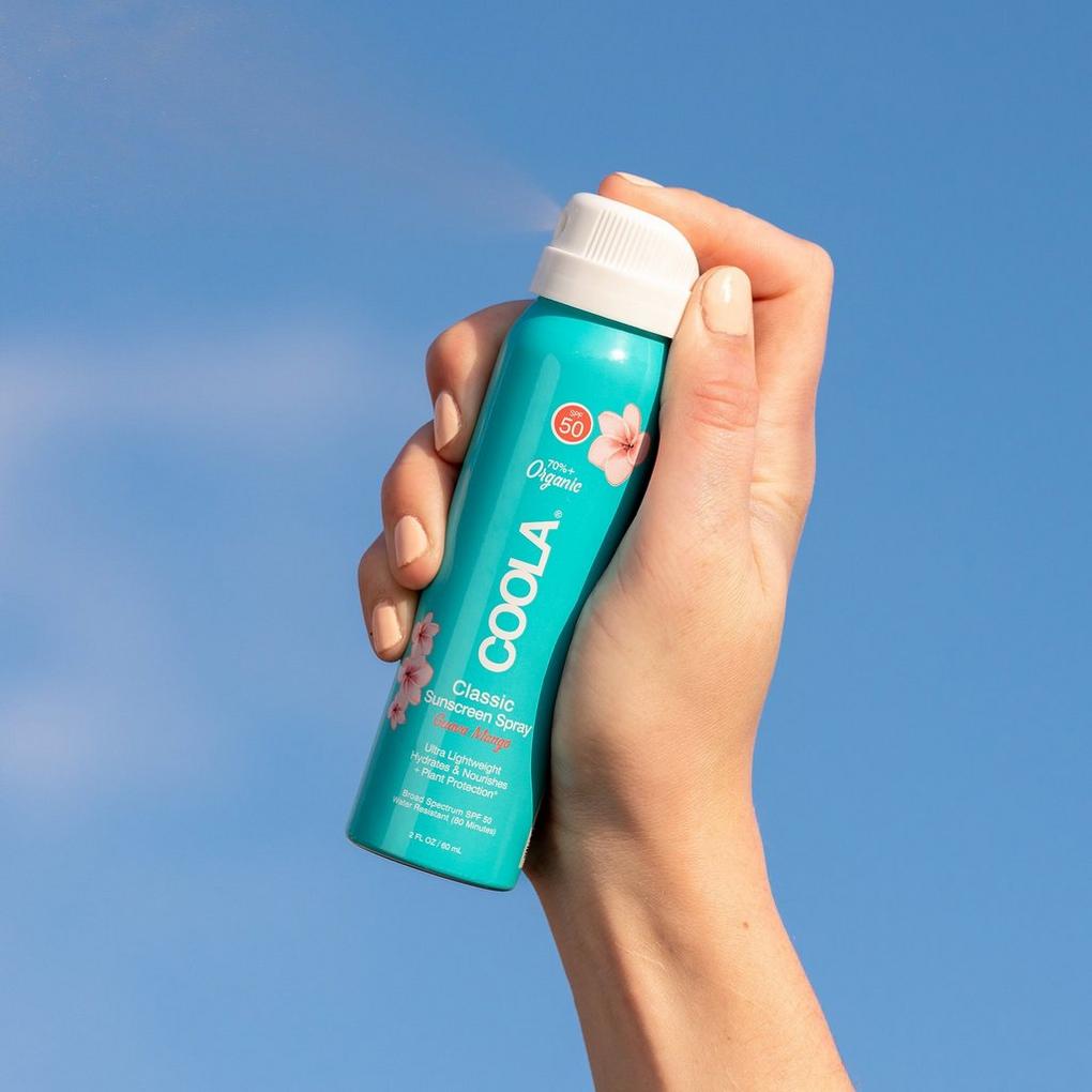 Travel Size Classic Body Organic Sunscreen Spray SPF 50 - COOLA