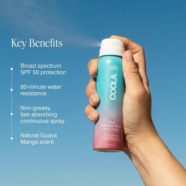 COOLA Travel Size Classic Body Organic Sunscreen Spray SPF 50 #3