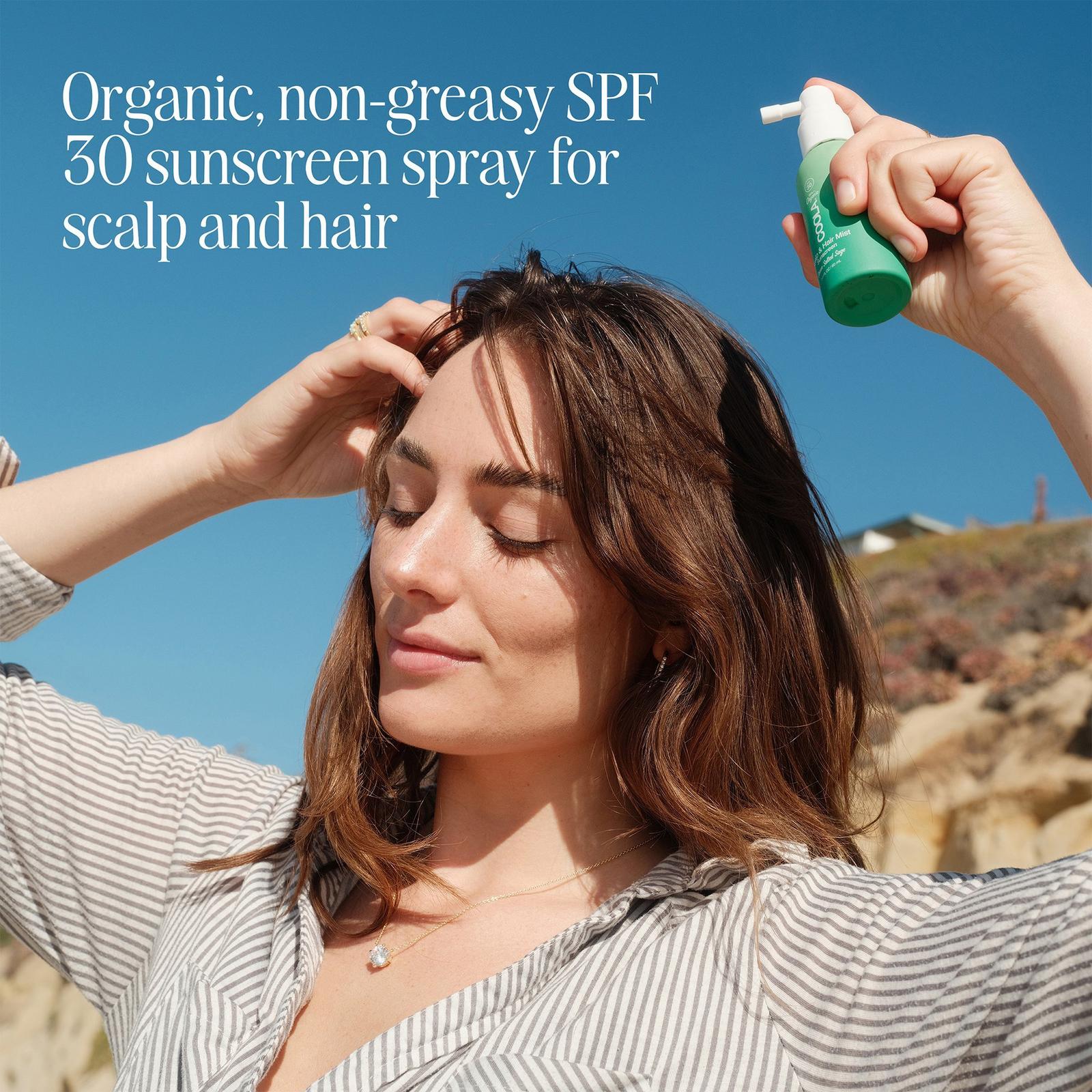 Scalp & Hair Mist Organic Sunscreen SPF 30