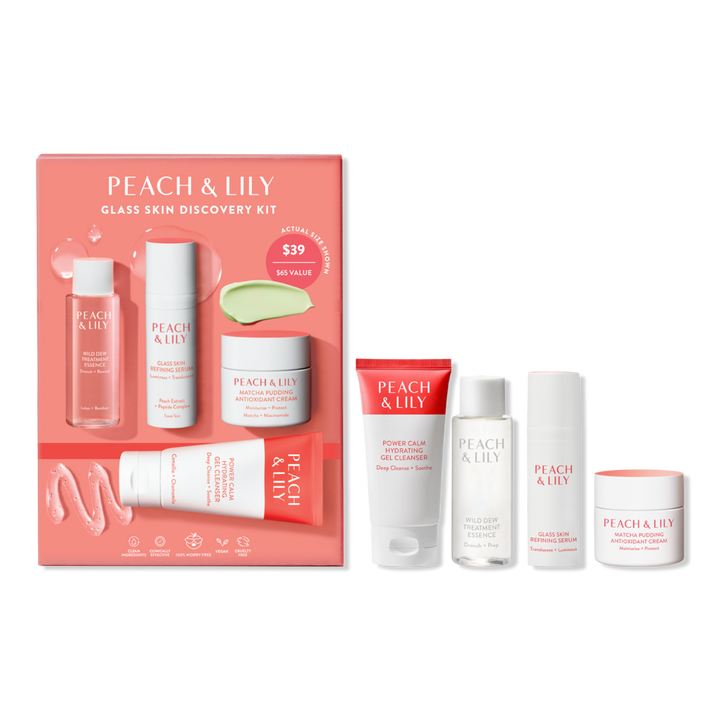 Peach & Lily Glass Skin Discovery Kit - 4ct - Ulta Beauty : Target
