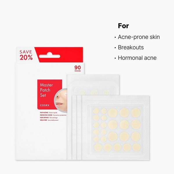 COSRX Master Patch Hydrocolloid Patches Set #2