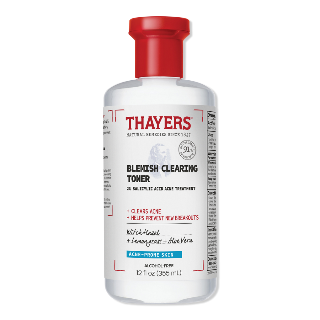 Blemish Clearing Toner with 2% Salicylic Acid - Thayers