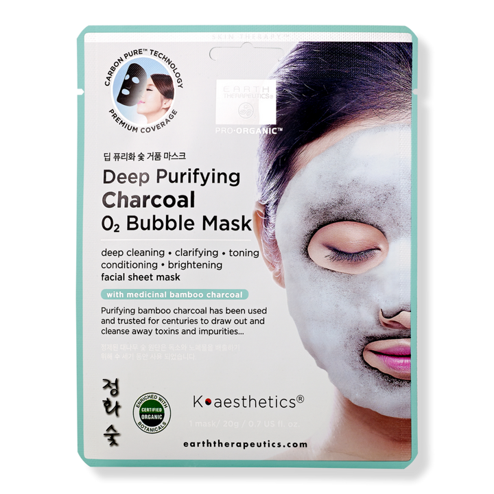 Earth Therapeutics Deep Purifying Charcoal Bubble Mask #1