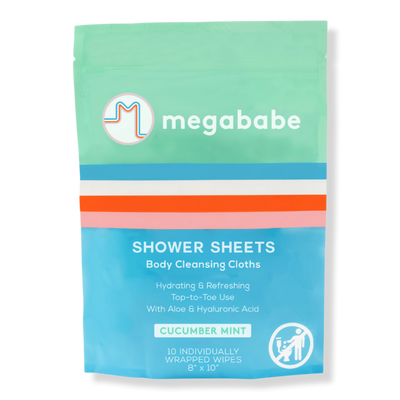 megababe Cucumber Mint Shower Sheets