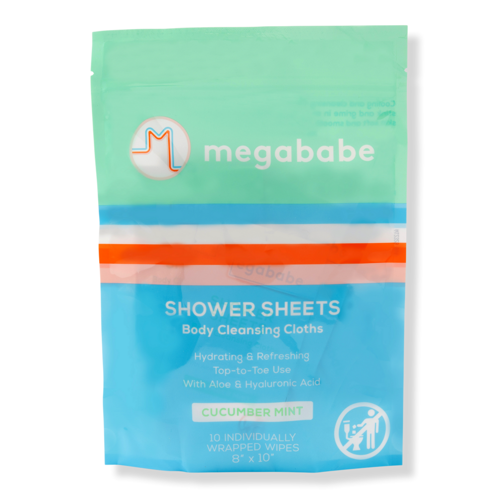 megababe Cucumber Mint Shower Sheets