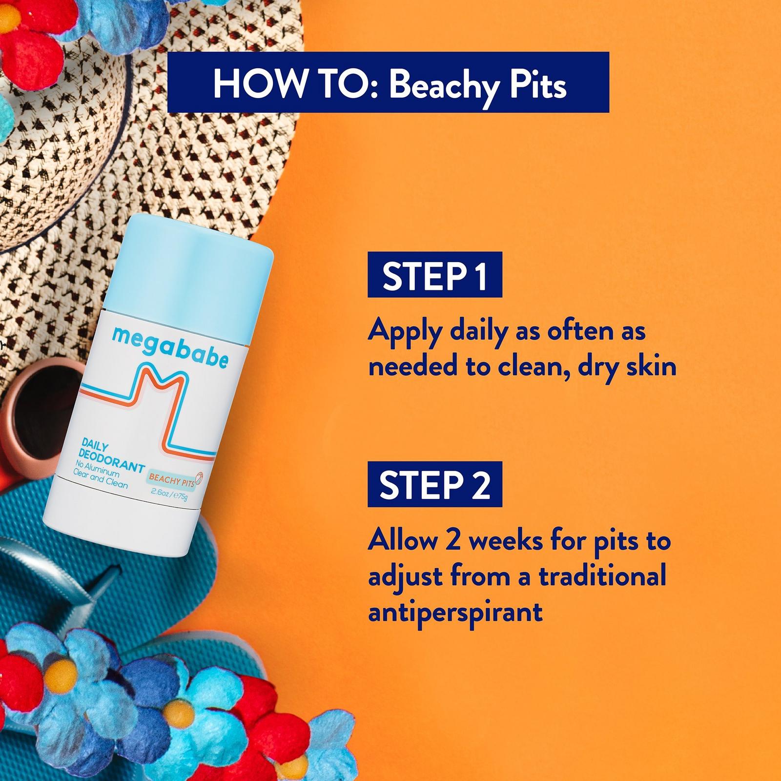 Beachy Pits Daily Deodorant