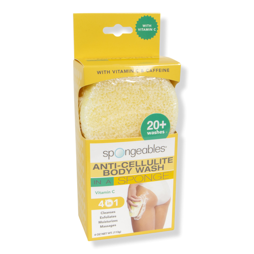 AntiCellulite Body Wash In A Sponge Spongeables Ulta Beauty