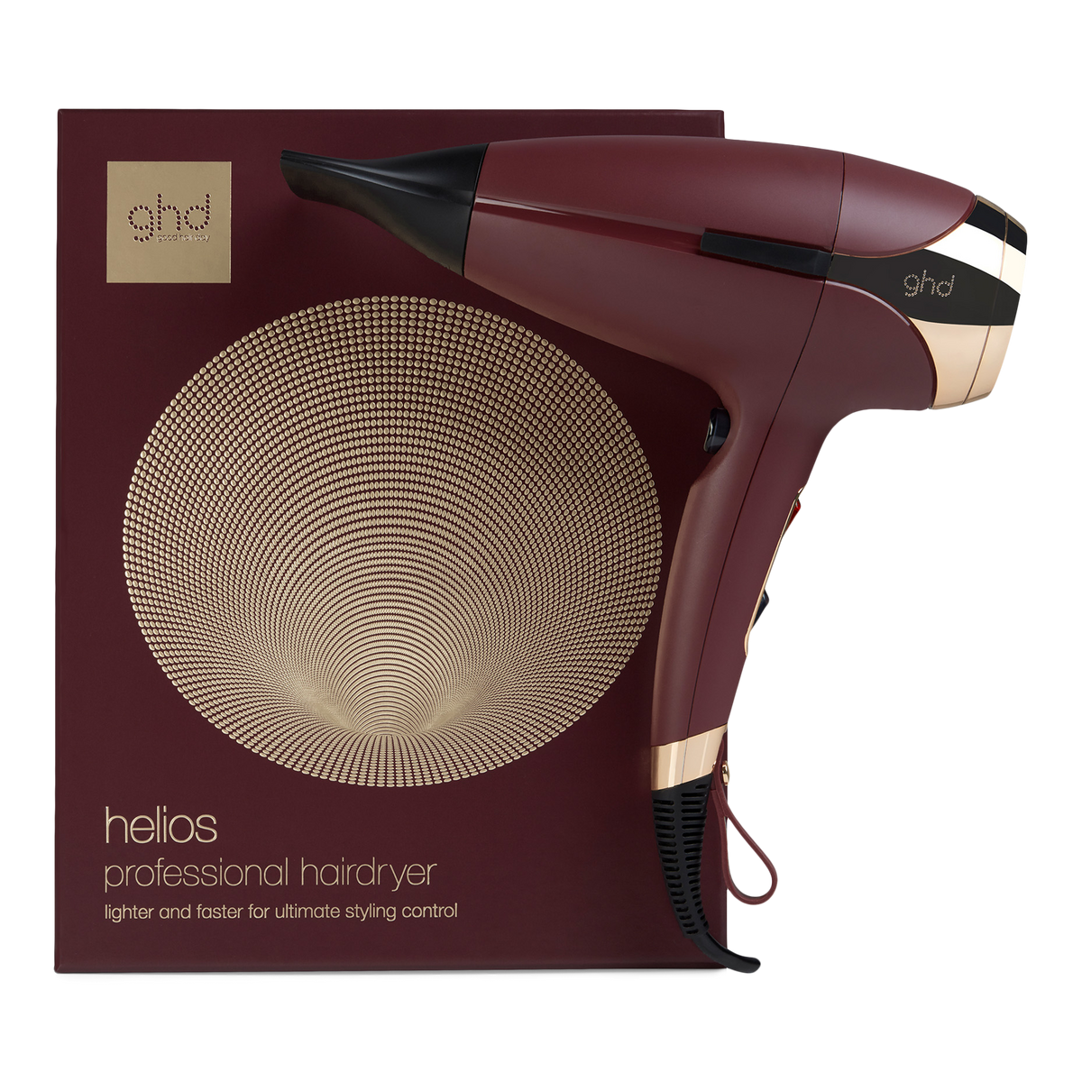 GHD Helios 1875w white rose gold hair dryer on sale