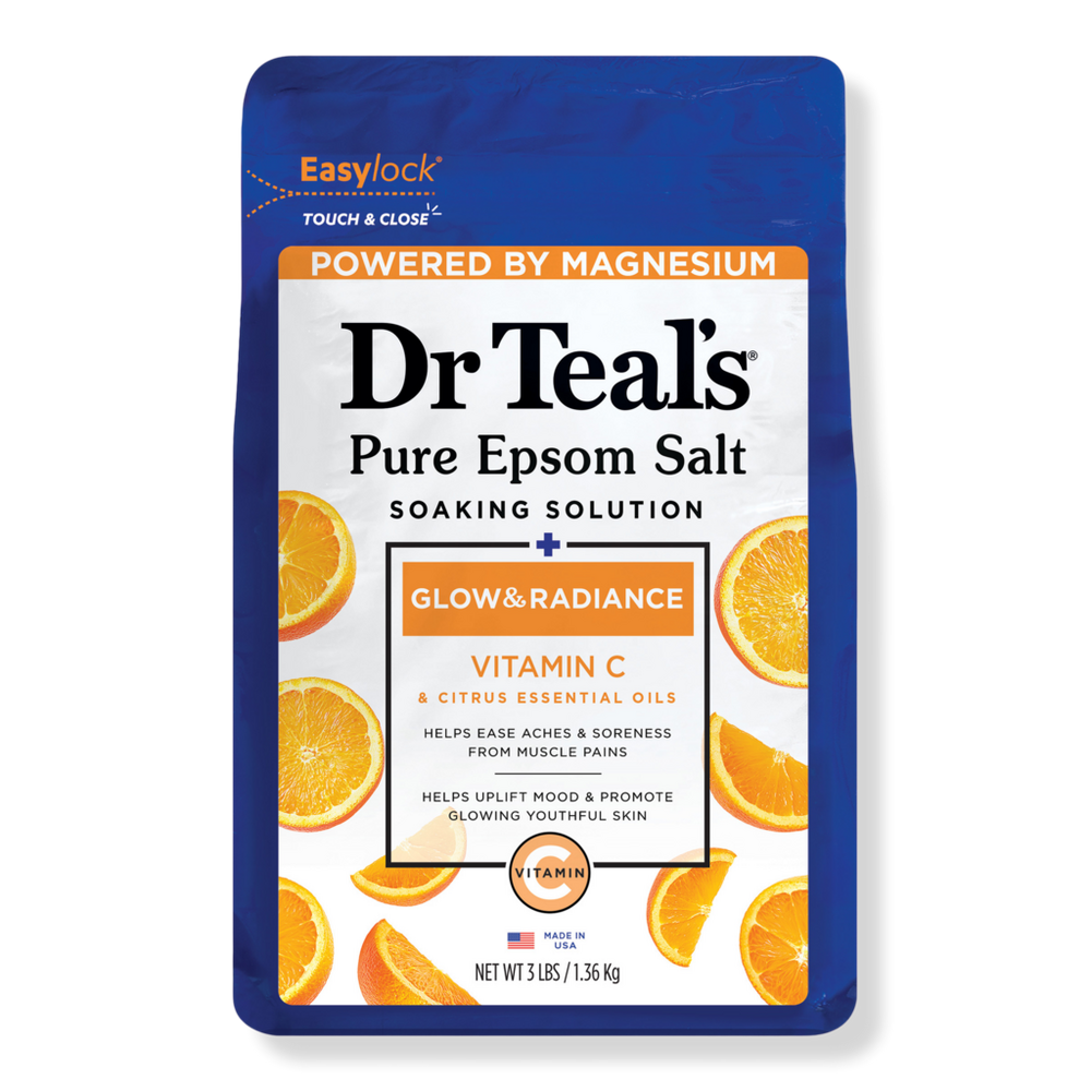 Dr Teal's Glow & Radiance Pure Epsom Salt