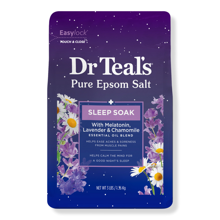 Dr Teal's Melatonin Sleep Soak Pure Epsom Salt #1