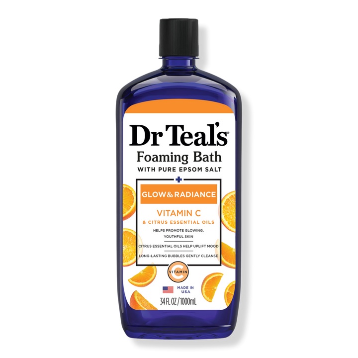 Glow & Radiance Foaming Bath Dr Teal's Ulta Beauty
