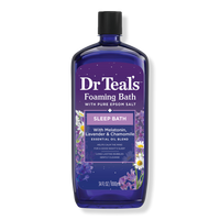 Sleep Foaming Bath with Melatonin, Lavender & Chamomile Essential Oils