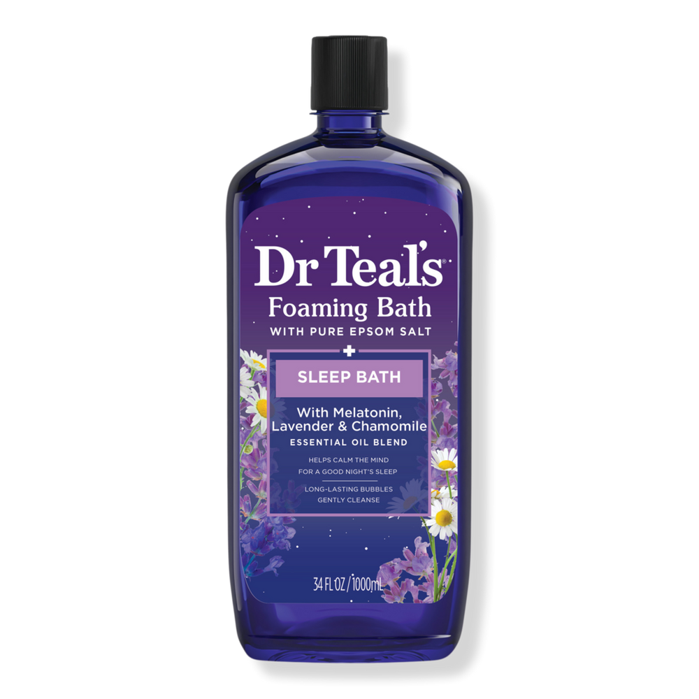 Dr Teal's Sleep Foaming Bath With Melatonin, Lavender & Chamomile Essential Oils