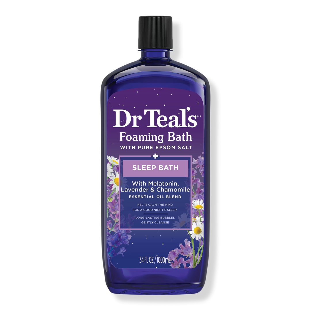 Dr Teal's Sleep Foaming Bath with Melatonin, Lavender & Chamomile Essential Oils #1