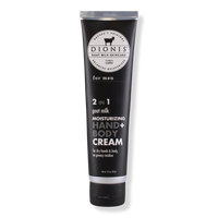 Men's 2 In 1 Natural Goat Milk Moisturizing Hand + Body Cream