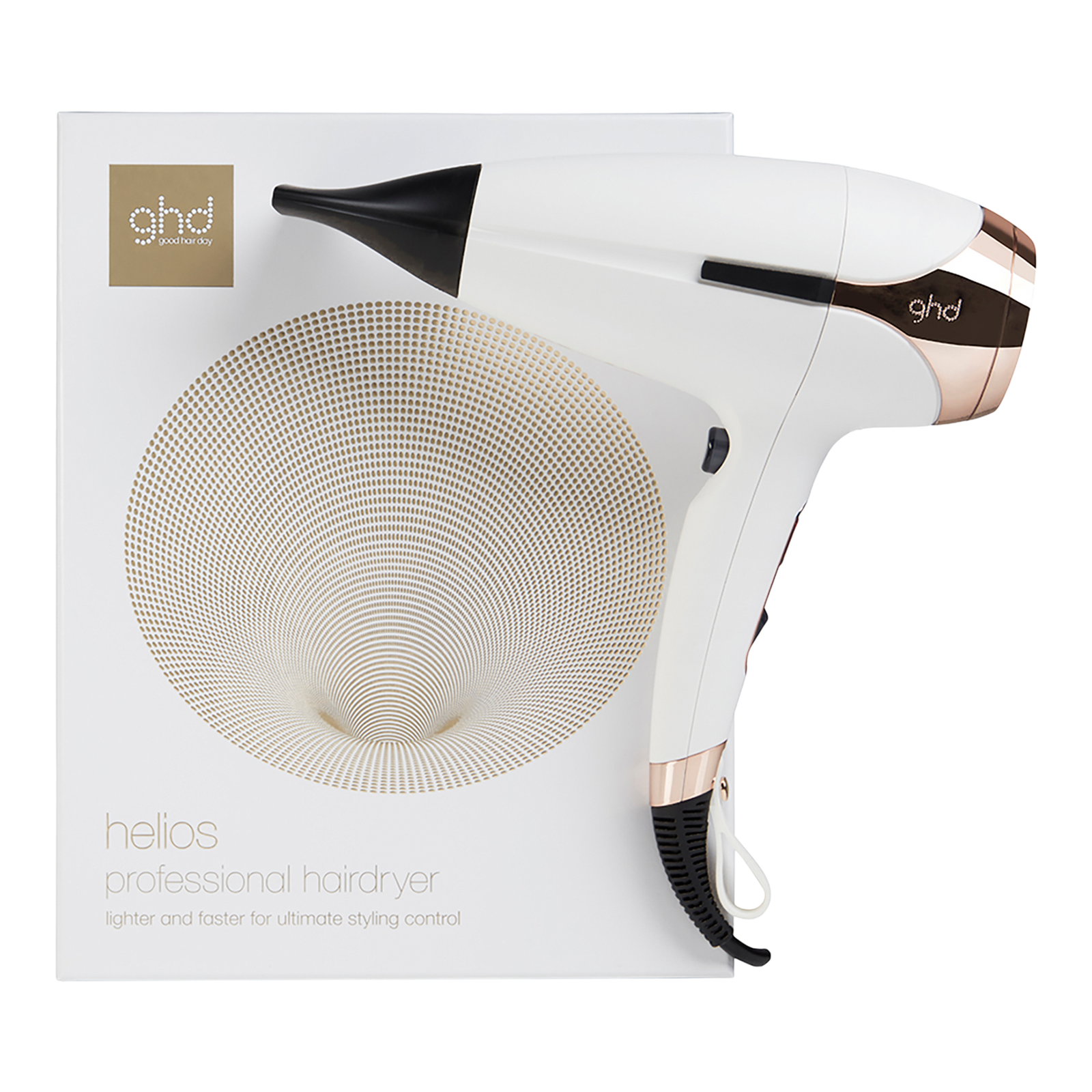 Helios 1875W Advanced Professional Hair Dryer - White