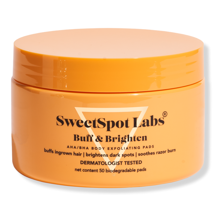 Buff & Brighten AHA/BHA Body Exfoliating Pads SweetSpot Labs Ulta