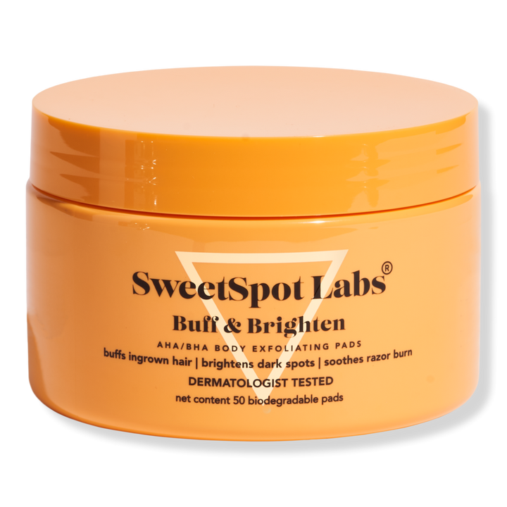 SweetSpot Labs Buff & Brighten AHA/BHA Body Exfoliating Pads #1