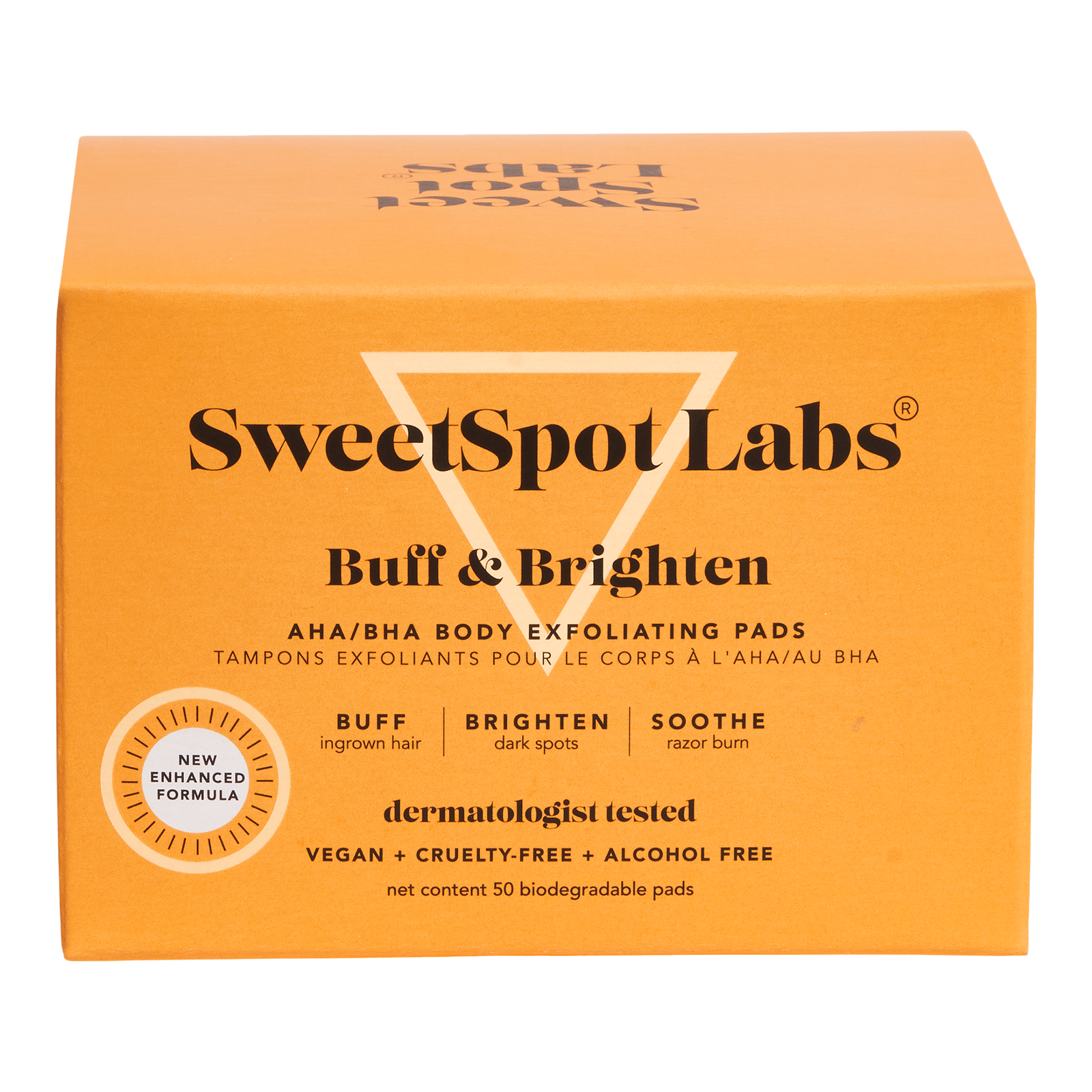 Buff & Brighten AHA/BHA Body Exfoliating Pads