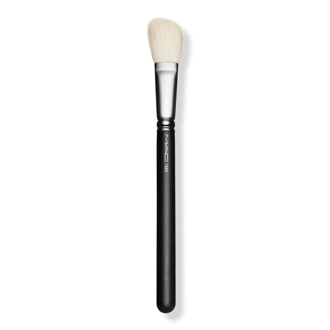 MAC 168 Synthetic Large Angled Contour Brush #1