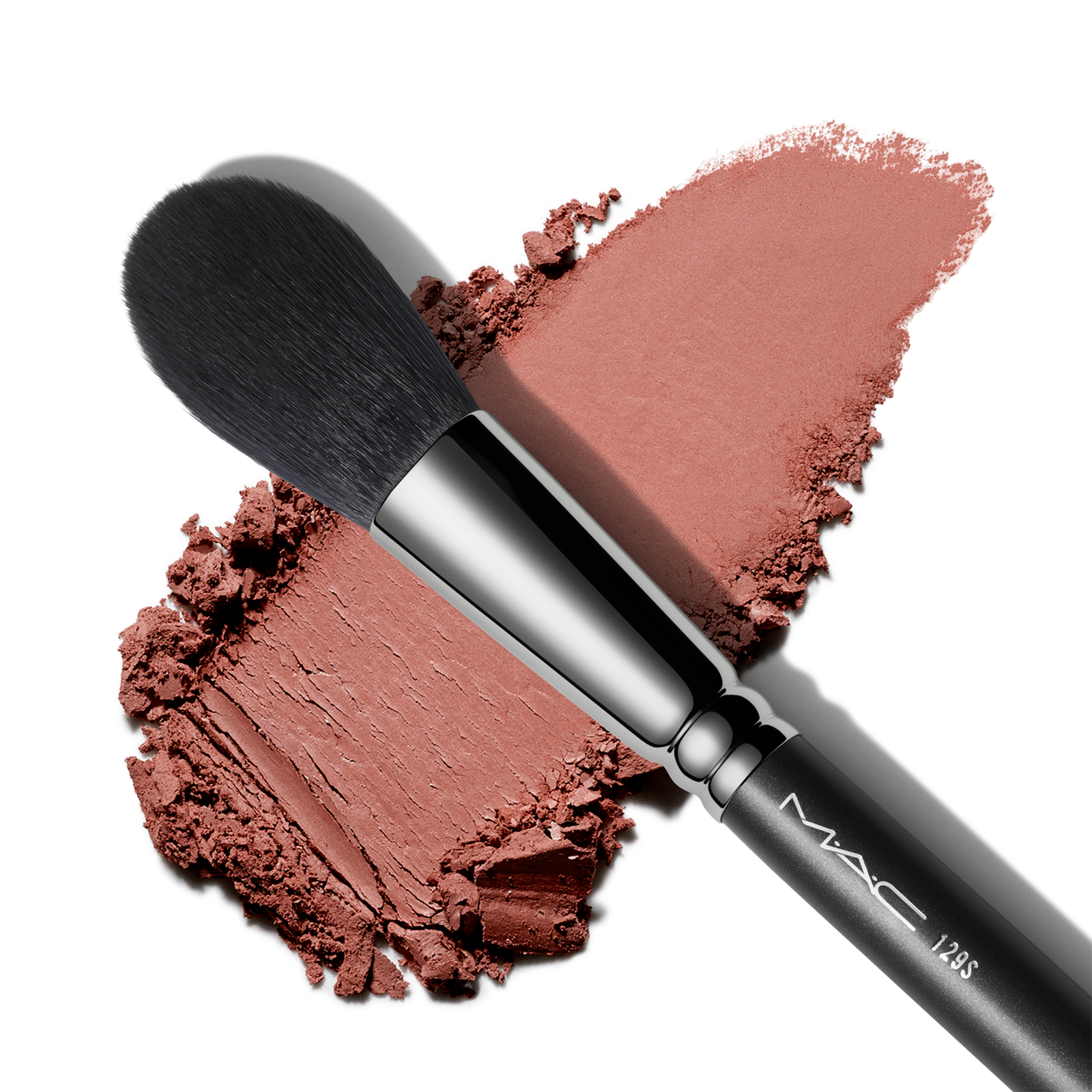 129 Synthetic Powder + Blush Makeup Brush
