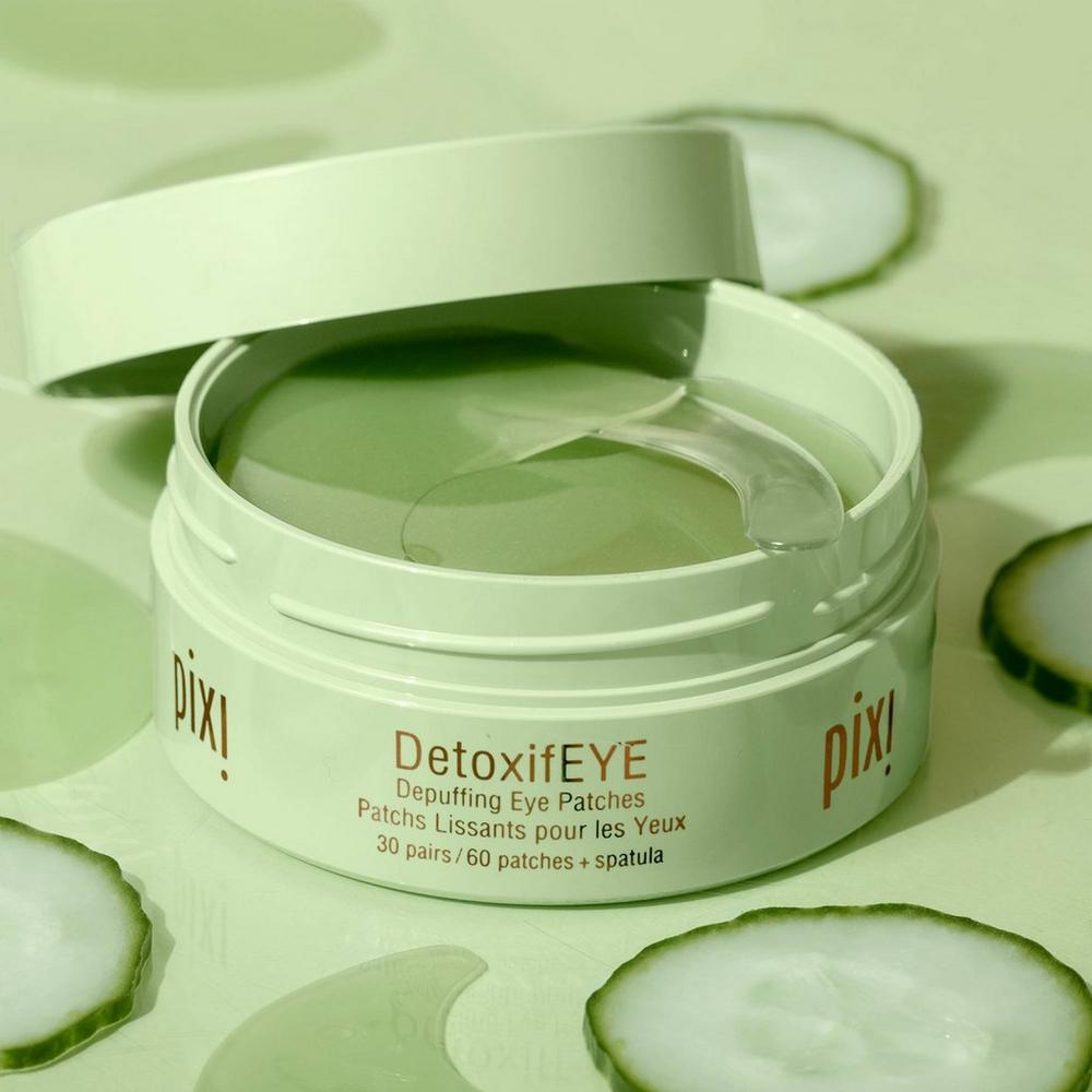 DetoxifEYE Depuffing Eye Patches with Caffeine and Cucumber