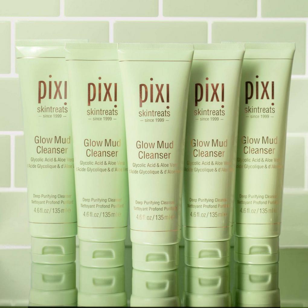 Glow Mud Cleanser with Glycolic Acid and Aloe Vera Pixi Ulta