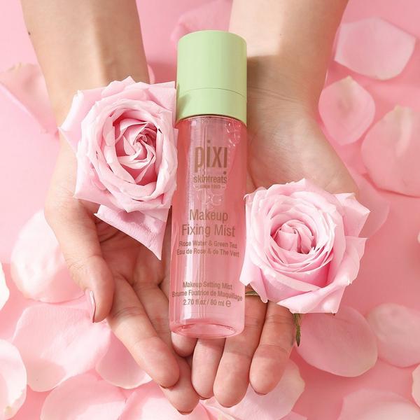 Pixi Makeup Fixing Mist with Rose Water and Green Tea #4