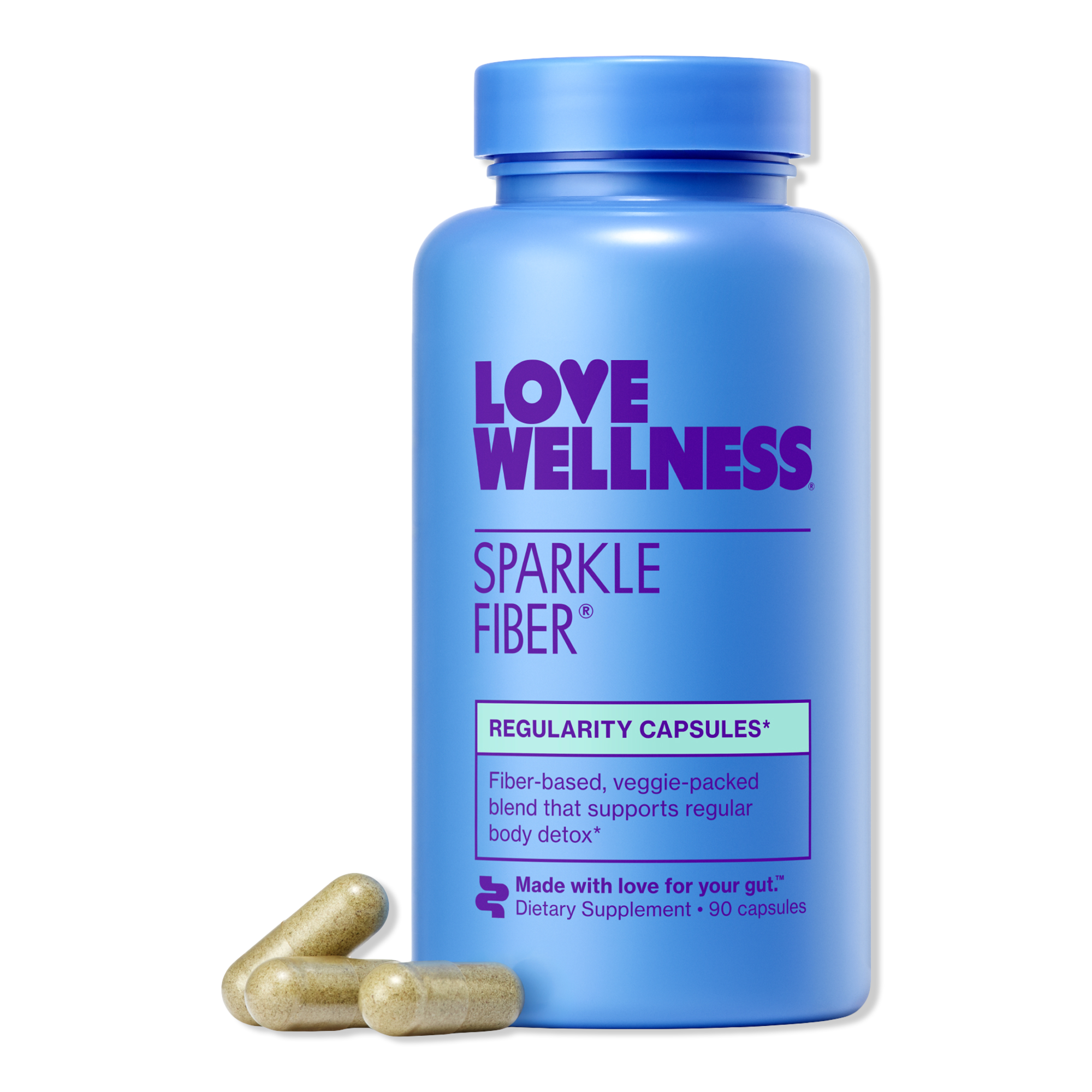 Love Wellness Sparkle Fiber: Regularity Capsules #1