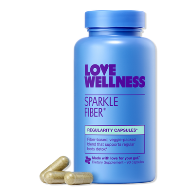 Love Wellness Sparkle Fiber: Regularity Capsules