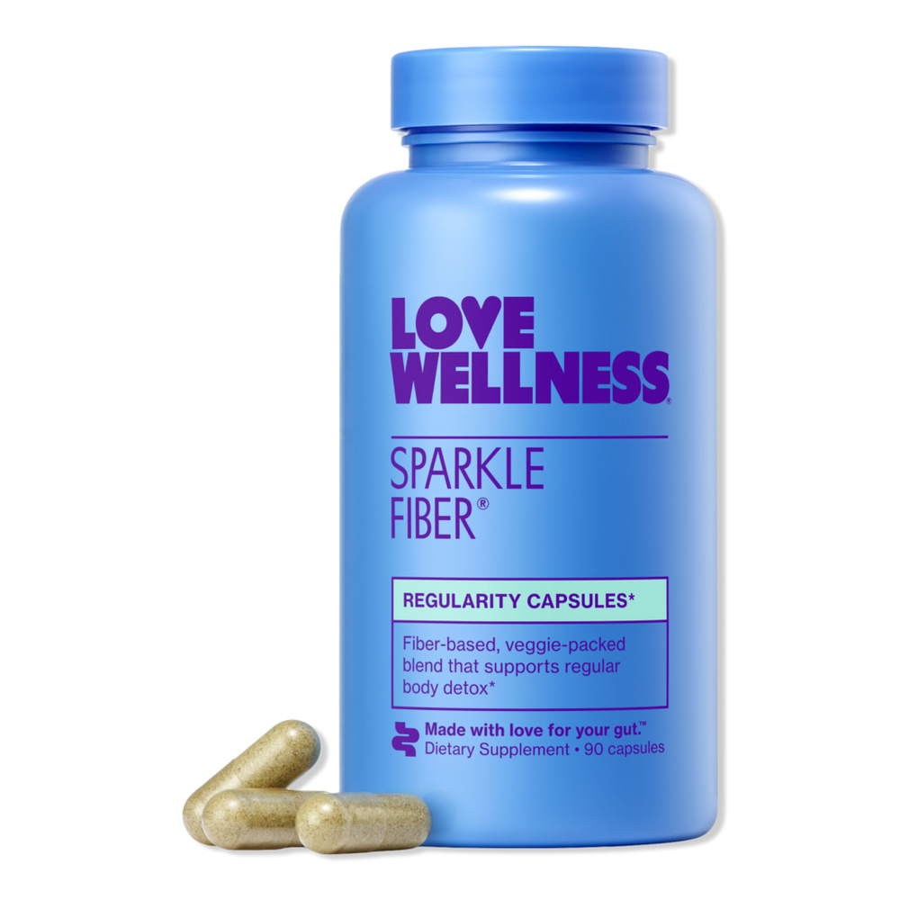 Love Wellness Sparkle Fiber: Regularity Capsules