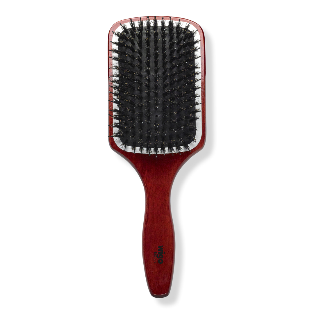 Wigo Perfect Finish Boar Blend Bristles Paddle Hair Brush #1