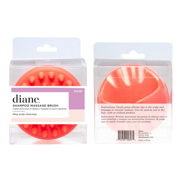 Diane Deep Cleanse Shampoo Scalp Massage Brush #2