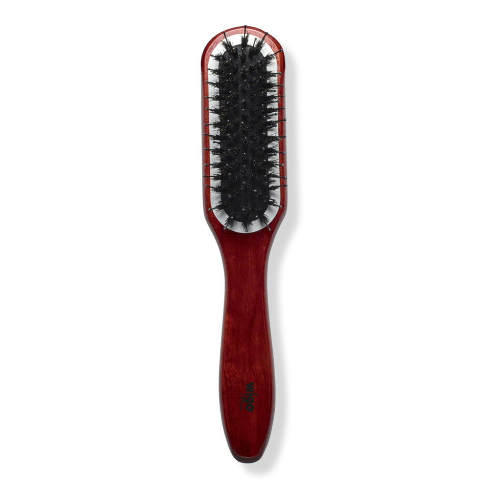 Wigo Glossy Finish Boar Blend Bristles Cushion Hair Brush