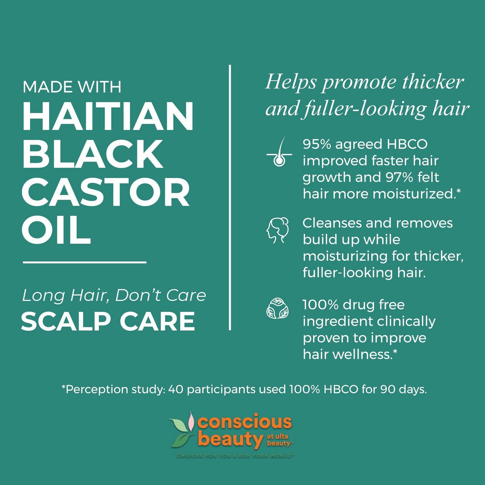 Haitian Black Castor Oil Scalp Care Shampoo