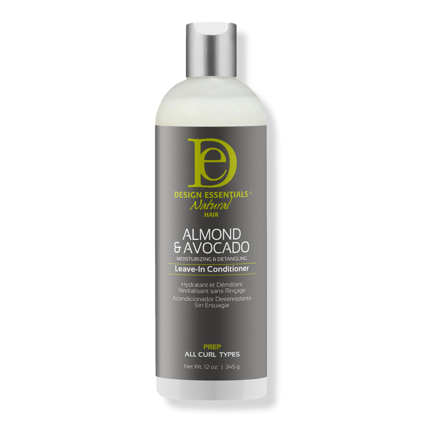 DESIGN ESSENTIALS Almond & Avocado Detangling Leave-In Conditioner