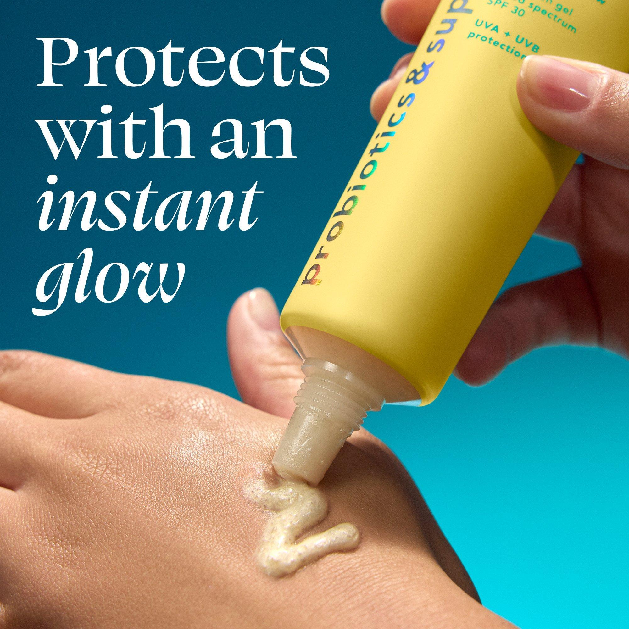 Ежедневный солнцезащитный гель Tula Protect + Glow SPF 30 — фото 2