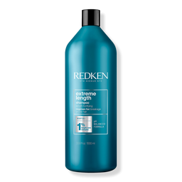 Redken Extreme Length Shampoo For Longer, Stronger Hair ​ - 33.8 oz (Jumbo)
