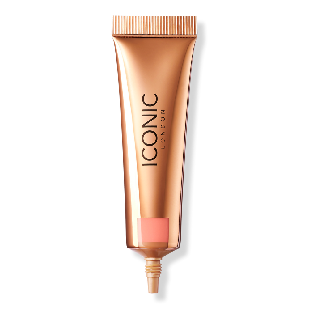 Iconic London Sheer Blush Natural Cream Blusher - Cheeky Coral